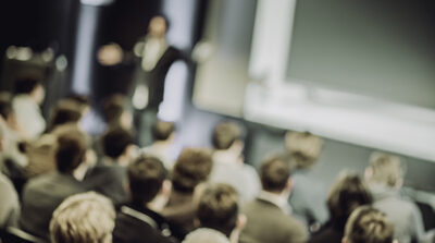 Formato Auditório - O modelo mais indicado para palestras e treinamentos